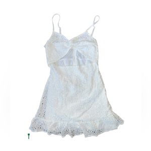 White shein sundress